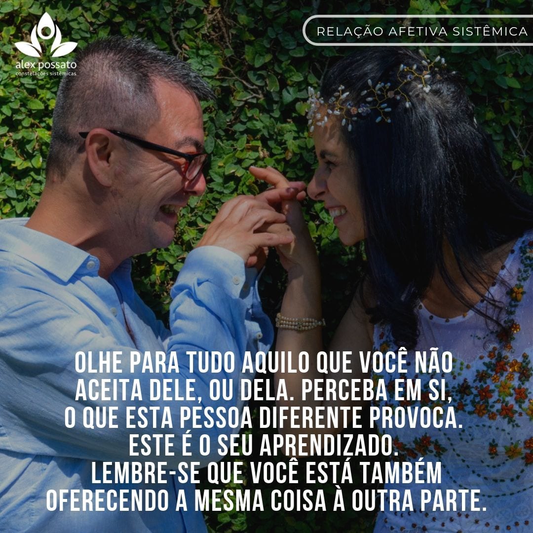 A liberdade de cada um dentro da relação