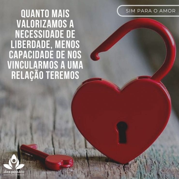 A liberdade no relacionamento