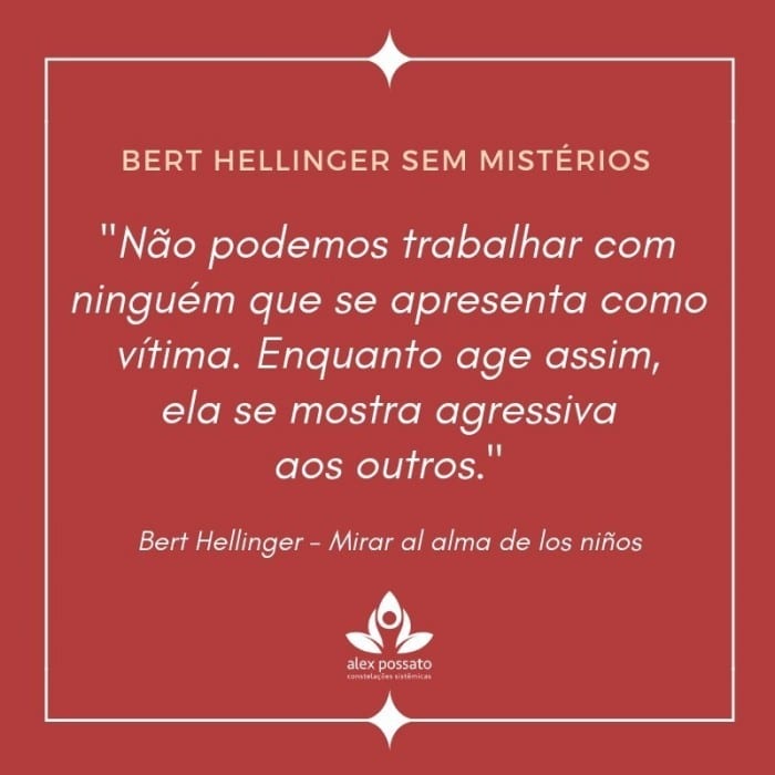 Não podemos atender "vítimas"